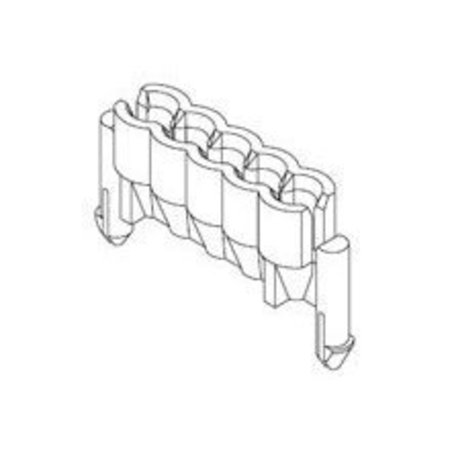 MOLEX Headers & Wire Housings 2.5Mm Ribbon Cable Holder Vert 5P 510520500